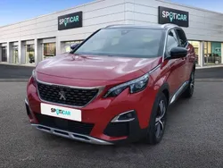 Rojo Usado 2019 Peugeot 3008 GT-line SUV | 19.495 € (Caro)