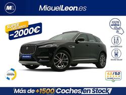 Negro Usado 2021 Jaguar F-Pace SUV | 29.985 €