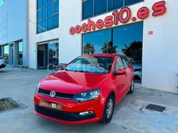 Rojo Usado 2015 VW Polo Advance Berlina | 10.900 € (Precio justo)