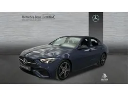 Azul sodalita Usado 2024 Mercedes C200 AMG line Berlina | 43.500 € (Buen precio)