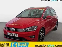 Rojo Usado 2014 VW Golf Sportsvan Sportline Monovolumen | 11.150 € (Precio justo)