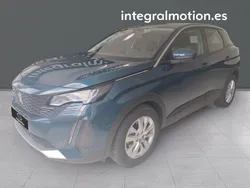 Azul Usado 2021 Peugeot 3008 Active SUV | 20.900 € (Precio justo)