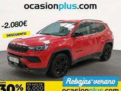 Rojo Usado 2022 Jeep Compass Night Eagle SUV | 20.810 € (Un poco caro)