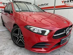 Rojo Usado 2020 Mercedes A200 Berlina | 27.990 € (Precio justo)