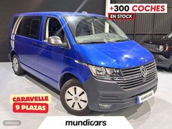 Azul Usado 2021 VW Caravelle Monovolumen | 28.990 € (Precio justo)