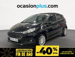 Negro Usado 2015 Ford Fiesta Trend Utilitario | 9028 € (Precio justo)