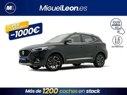Negro Usado 2023 MG ZS Luxury Berlina | 14.985 € (Buen precio)