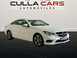 Blanco Usado 2013 Mercedes E220 Coupe | 17.999 € (Un poco caro)