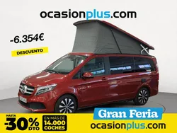 Rojo Usado 2021 Mercedes V250 Marco Polo Monovolumen | 69.900 € (Caro)