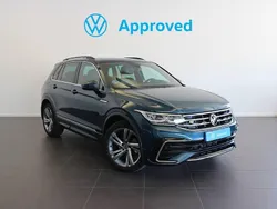 Azul Usado 2021 VW Tiguan R-line SUV | 31.500 € (Precio justo)