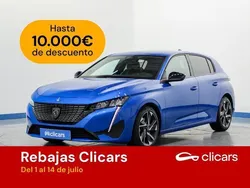 Azul Usado 2022 Peugeot 308 Allure Berlina | 18.490 € (Precio justo)