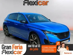 Azul Usado 2022 Peugeot 308 GT Berlina | 25.290 € (Precio justo)