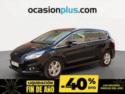 Negro Usado 2017 Ford S-MAX Titanium Monovolumen | 16.650 € (Precio justo)