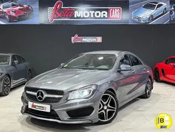 Gris / plata Usado 2014 Mercedes CLA200 AMG line Berlina | 18.990 € (Precio justo)