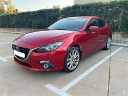 Rojo Usado 2014 Mazda 3 Luxury Berlina | 9690 € (Precio justo)