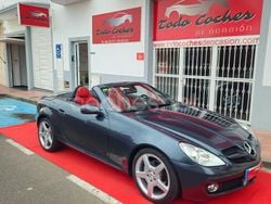 Gris / plata Usado 2010 Mercedes SLK200 Descapotable | 13.500 € (Precio justo)