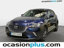 Azul Usado 2018 Mazda CX-3 Luxury SUV | 15.637 € (Precio justo)