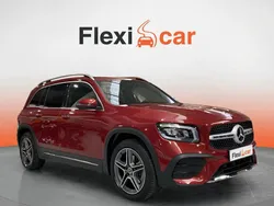 Rojo Usado 2021 Mercedes GLB200 AMG line SUV | 30.490 € (Super precio)