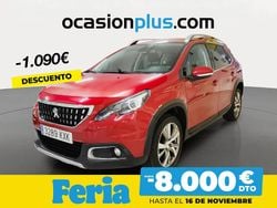 Rojo Usado 2019 Peugeot 2008 Allure SUV | 11.490 € (Buen precio)