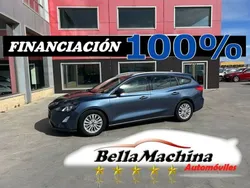 Azul Usado 2020 Ford Focus Titanium Familiar | 12.250 € (Precio justo)