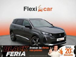 Negro Usado 2022 Peugeot 5008 GT Monovolumen | 25.490 € (Precio justo)