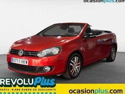 Rojo Usado 2012 VW Golf Cabriolet Descapotable | 8750 € (Precio justo)