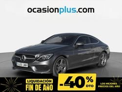 Gris Usado 2016 Mercedes C220 AMG Coupe | 23.990 € (Buen precio)