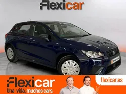 Azul Usado 2019 Seat Ibiza Reference Berlina | 10.790 € (Precio justo)