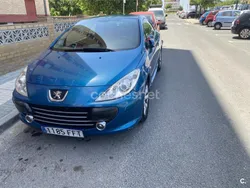 Azul Usado 2006 Peugeot 307 CC Descapotable | 2250 €