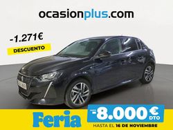 Negro Usado 2023 Peugeot 208 Allure Utilitario | 13.990 € (Precio justo)