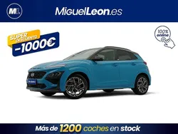 Azul Usado 2022 Hyundai Kona N Line SUV | 16.985 € (Precio justo)