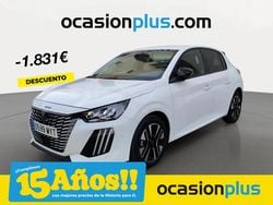 Blanco Usado 2025 Peugeot 208 Allure Utilitario | 20.150 € (Precio justo)