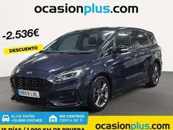 Azul Usado 2021 Ford S-MAX ST-Line Monovolumen | 25.364 € (Buen precio)