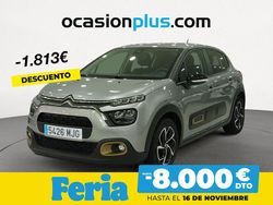 Gris / plata Usado 2023 Citroën C3 PureTech Utilitario | 11.150 € (Precio justo)