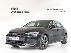 Negro Usado 2024 Audi A3 Sportback S-Line Utilitario | 35.300 € (Caro)