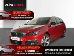 Rojo Usado 2021 Peugeot 308 GT Familiar | 12.300 € (Buen precio)