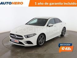 Blanco Usado 2021 Mercedes A180 AMG line Berlina | 24.599 € (Precio justo)