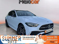 Blanco Usado 2022 Mercedes C300e Familiar | 43.990 € (Un poco caro)