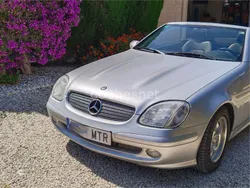 Gris / plata Usado 2002 Mercedes SLK200 Descapotable | 8000 € (Precio justo)