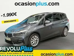 Gris Usado 2021 BMW 218 Gran Tourer Monovolumen | 19.900 € (Precio justo)