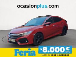 Rojo Usado 2017 Honda Civic Prestige Utilitario | 21.390 € (Precio justo)