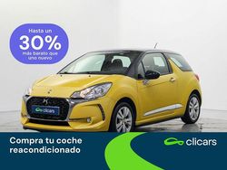 Amarillo Usado 2016 DS Automobiles DS3 Utilitario | 9590 € (Precio justo)