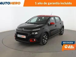 Negro Usado 2019 Citroën C3 Feel Utilitario | 10.399 € (Buen precio)