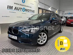 Azul Usado 2013 BMW 116 Efficient Dynamics Utilitario | 10.490 € (Precio justo)