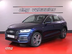Azul Usado 2020 Audi Q5 Competition SUV | 38.900 € (Precio justo)
