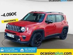 Rojo Usado 2022 Jeep Renegade Night Eagle SUV | 20.900 € (Un poco caro)