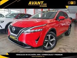 Rojo Usado 2021 Nissan Qashqai N-Connecta SUV | 22.900 € (Precio justo)
