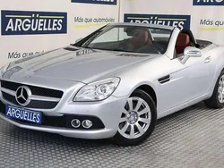 Plateado Usado 2013 Mercedes SLK250 Descapotable | 19.990 € (Precio justo)