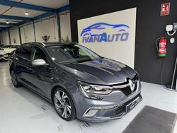 Azul Usado 2017 Renault Mégane GrandTour GT Familiar | 13.990 € (Precio justo)
