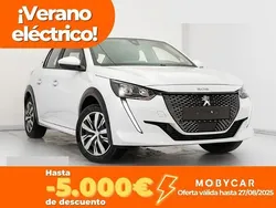 Blanco Usado 2021 Peugeot e-208 Active Utilitario | 15.995 € (Precio justo)